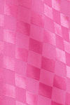 Zivame Checkered Sheen Woven Mid Length Nightdress - Pink Yarrow — thumbnail 6